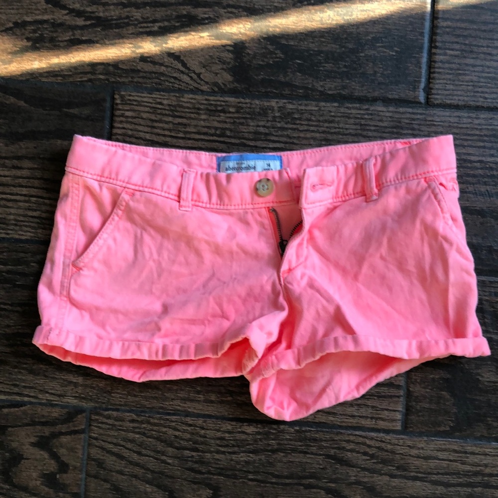 Pink Abercrombie shorts